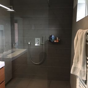 Nieuwe douche
